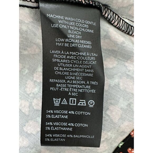 NWT Anthropologie Cecily Fit & Flare Sweetheart Dress XL Black Red Grapes - Picture 10 of 10